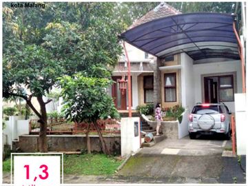 Rumah Murah Luas 199 di Villa Puncak Tidar kota Malang