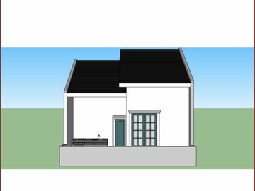 EKONOMIS, RUMAH AMERIKAN VINTAGE 4UNIT