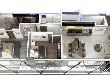 DEPARTAMENTOS DE 2 RECÁMARAS EN VENTA LOMAS DE ANGELÓPOLIS PUEBLA