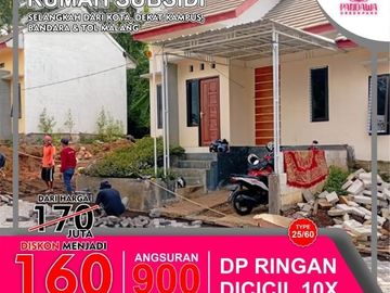 rumah murah design minimalis area kedungrejo