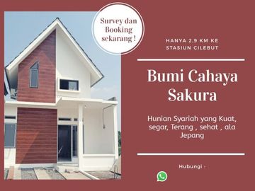Rumah syariah murah lingkungan nyaman di cilebut bogor