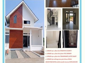 Rumah syariah murah lingkungan nyaman di cilebut bogor