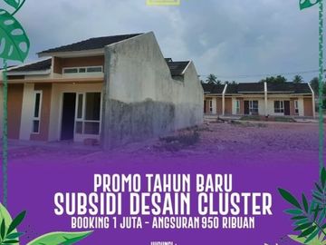 Pertama di Lampung Subsidi Desain Cluster #8J2