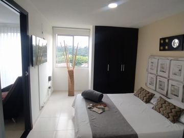 APARTAESTUDIO AMOBLADO EN ARRIENDO EN LA AV SUR/PEREIRA