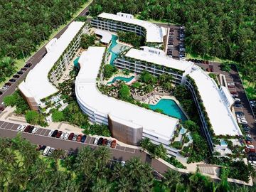 Condominio con alberca privada, terraza panoramica, casa club 4 albercas, area p