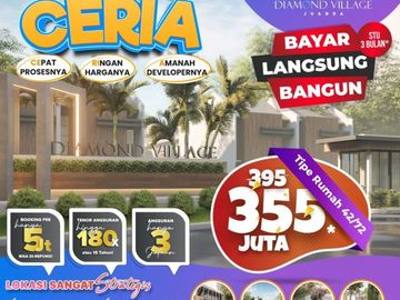 Diskon Besar, Call 08213993----, Perumahan Inhouse Di Sedati Sidoarjo 355 Juta Diamond Village Juanda
