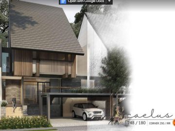 Rumah dengan Attic Room Caelus Greenwich Park BSD City