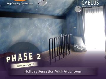 Rumah dengan Attic Room Caelus Greenwich Park BSD City