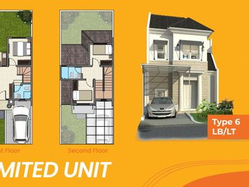 Rumah Minimalis di Alfiore Banjar Wijaya, Harga Murah