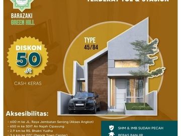 Rumah Syariah Murah dekat Stasiun Di Pancoran Mas Depok