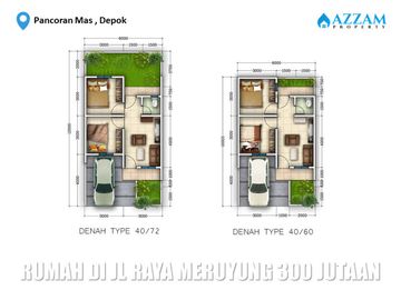 RUMAH SUPER STRATEGIS TERMURAH DI MERUYUNG PANCORAN MAS DEPOK