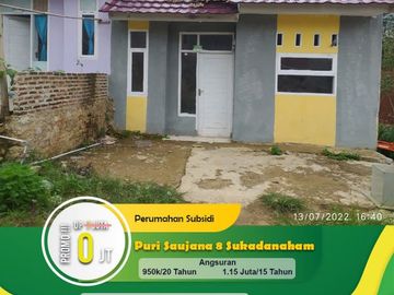 rumah di dekat Pasar Natar bonus 3 angsuran