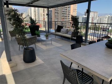 Depto arriendo 1 D 1 B Santiago Metro Parque Almagro J80