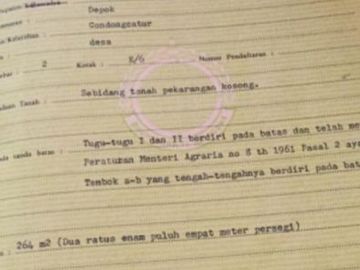 Dijual Tanah Pekarangan di Jalan Waringinsari: Aset Apik