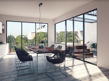 Penthouse  con amenidades, cargador EV y Tesla y dron de pas