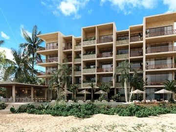 Beachfront apartments in Sisal