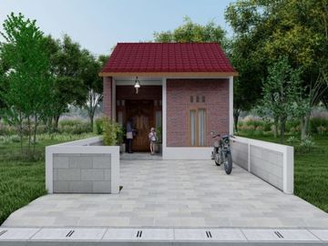 Desain Apik Rumah Klasik dengan Pintu Gebyok Harga 250 Jt-an di Prambanan