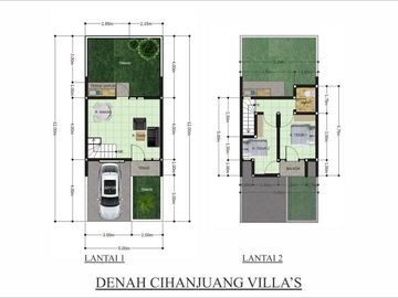 Rumah baru indent dan minimalis di cihanjuang dekat lembang