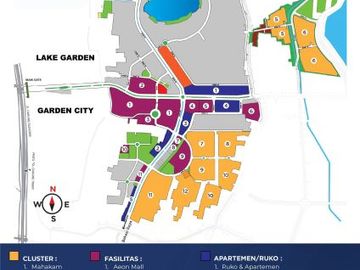 DIJUAL TOWN HOUSE JGC CLUSTER LA SEINE - JAKARTA TIMUR! STOK TERBATAS