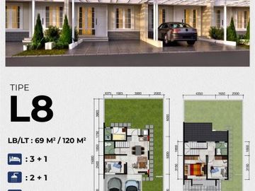 DIJUAL TOWN HOUSE JGC CLUSTER LA SEINE - JAKARTA TIMUR! STOK TERBATAS