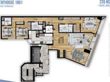 PENTHOUSE EN VENTA CON VISTA AL MAR EN PROYECTO