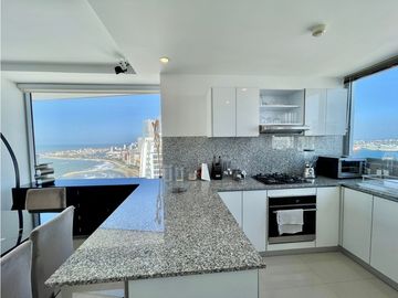 EN VENTA EXCLUSIVO APARTAMENTO EN BOCAGRANDE (AIRBNB) - MORROS CITY