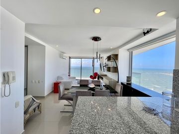 EN VENTA EXCLUSIVO APARTAMENTO EN BOCAGRANDE (AIRBNB) - MORROS CITY
