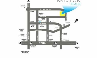 15% Downpayment RFO Condo in Kapitolyo Pasig Brixton Place near BGC Capitol Commons