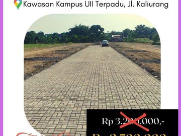 Dekat Lap.Klidon Jogja: Tanah dijual Jl.Kaliurang KM 13 Luas Ideal