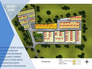Ready Stok Posisi Hook Rumah Malang Batu Udara Dingin dan Sejuk