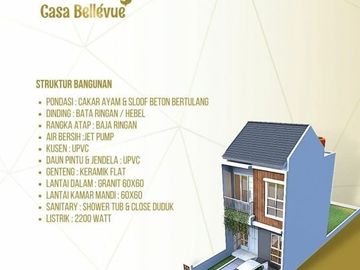 PERUMAHAN PONDOK AREN BINTARO TANGERANG SELATAN | CASA BELLEVUE RESIDENCE