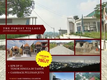 Rumah Nuansa Villa 2 Lantai Dekat Pusat Kota Bandung