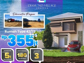 Pasti Untung, Call 08213993---- Perumahan Di Dekat Juanda 355 Juta Diamond Village Juanda