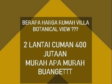 Rumah Viral Nuansa Villa 2LT Seharga 1LT Hanya 479 Juta di Bandung Barat