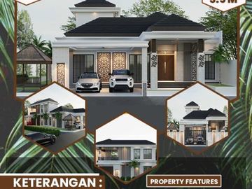 DIJUAL RUMAH MEWAH 2 LANTAI TYPE 400/600 DI KOMPLEK PEMDA