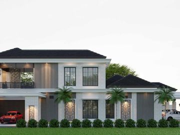 DIJUAL RUMAH MEWAH 2 LANTAI TYPE 400/600 DI KOMPLEK PEMDA