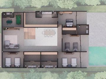 Residencia de lujo con 4Rec al Norte de la ciudad de Mérida, Yucatán
