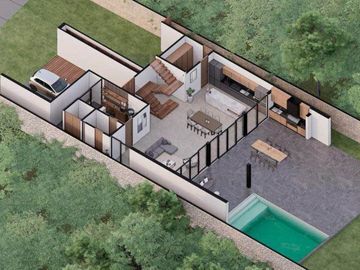 Residencia de lujo con 4Rec al Norte de la ciudad de Mérida, Yucatán