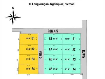 Kavling Sleman, Dekat Pasar Jangkang: Legalitas SHM