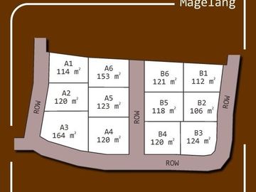 Tanah 900ribu dekat Terimal Tidar, SHM pekarangan