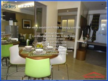 Rent to own Condo in Cubao Amaia Skies Cubao Along EDSA MRT - 1 Bedroom