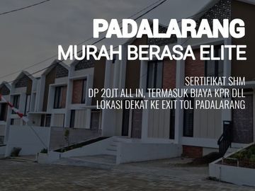 2.1JT an Dapat Rumah Model 2lantai di Padalarang, BANDUNG dekat Kota Bali , Unit Terbatas HOOK!!