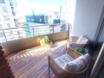 DEPTO 4 AMB,  COCH, PISO ALTO VISTA A RIO Y CIUDAD,  TORRE PAL VIEW, AMENITIES FULL !!IMPECABLE!!!!