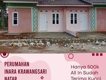 rumah di dekat SMAN 1 natar Free deposito