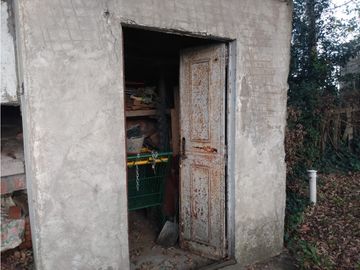 chalet con garage pasante