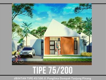 Rumah Inden Cepat di Tengah Kota Tanjung Pinang Bisa Inhouse