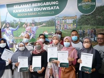 Bukan di pelosok!! Kavling Murah Agrowisata Bogor 500m&sup2; cuma 200jutaan,
