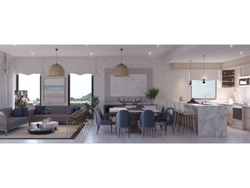 Apartamento alberca, gimnasio, pet friendly, en Corredor Turistico, pre-construc