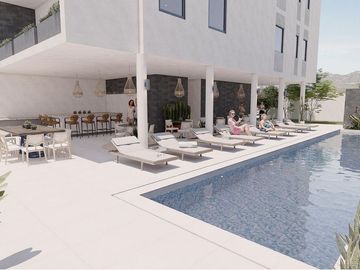 Apartamento alberca, gimnasio, pet friendly, en Corredor Turistico, pre-construc