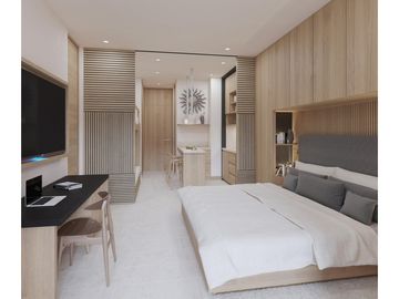 Departamento en Venta en Puerto Vallarta, Estudio tipo Loft, 2 Baños